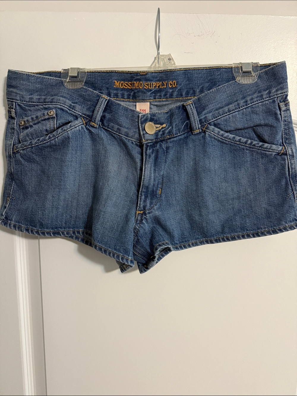 Mossimo Supply Co. Women's Medium Blue Denim Cutoff Shorts